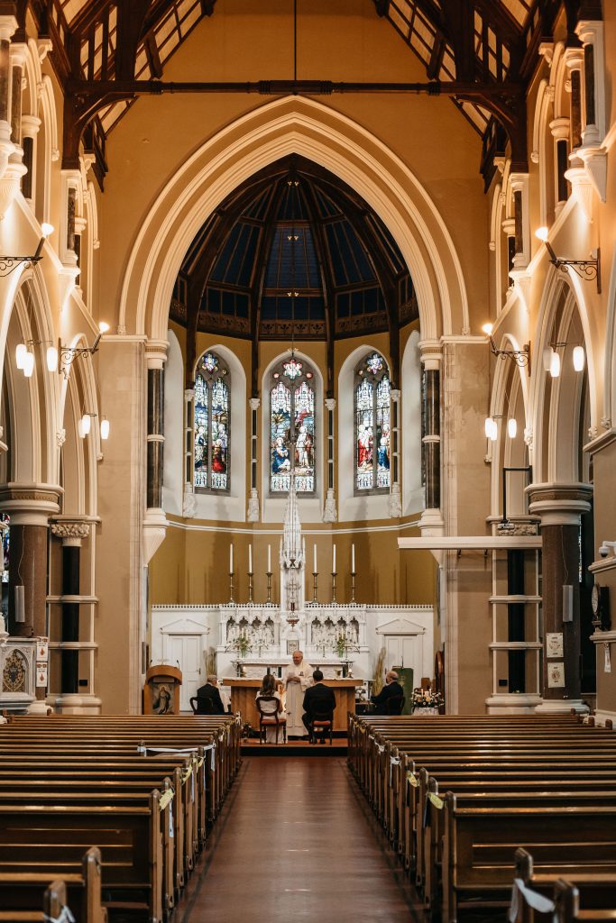 Gemma and Paddy New Ross Intimate wedding St. Mary and Michael Catholic Church